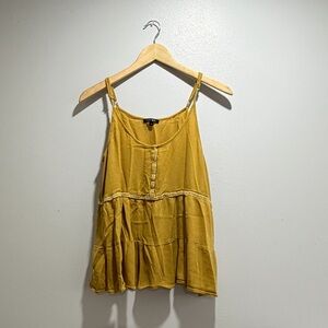Papermoon Mustard Camisole Top